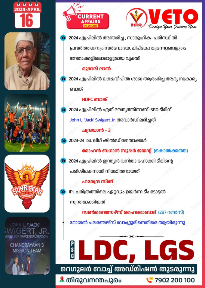 CURRENT AFFAIRS